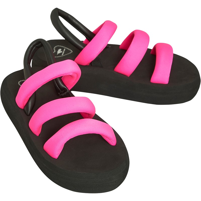 Hot pink sandals online