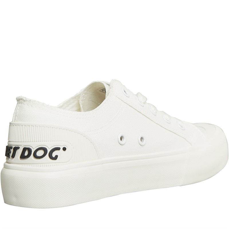 Rocket Dog Womens Jazzin Plus Canvas Pumps White