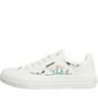 Rocket Dog Womens Cheery Canvas Pumps White With Multi Embroidery