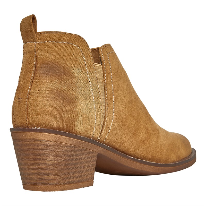 Rocket Dog Womens York Low Ankle Boots Camel