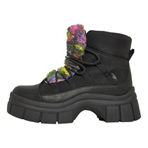 Rocket Dog Womens Tiger Chunky Lace Up Boots Black/Multi