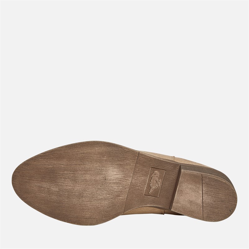 Rocket Dog Womens Richie Heeled Chelsea Boots Taupe