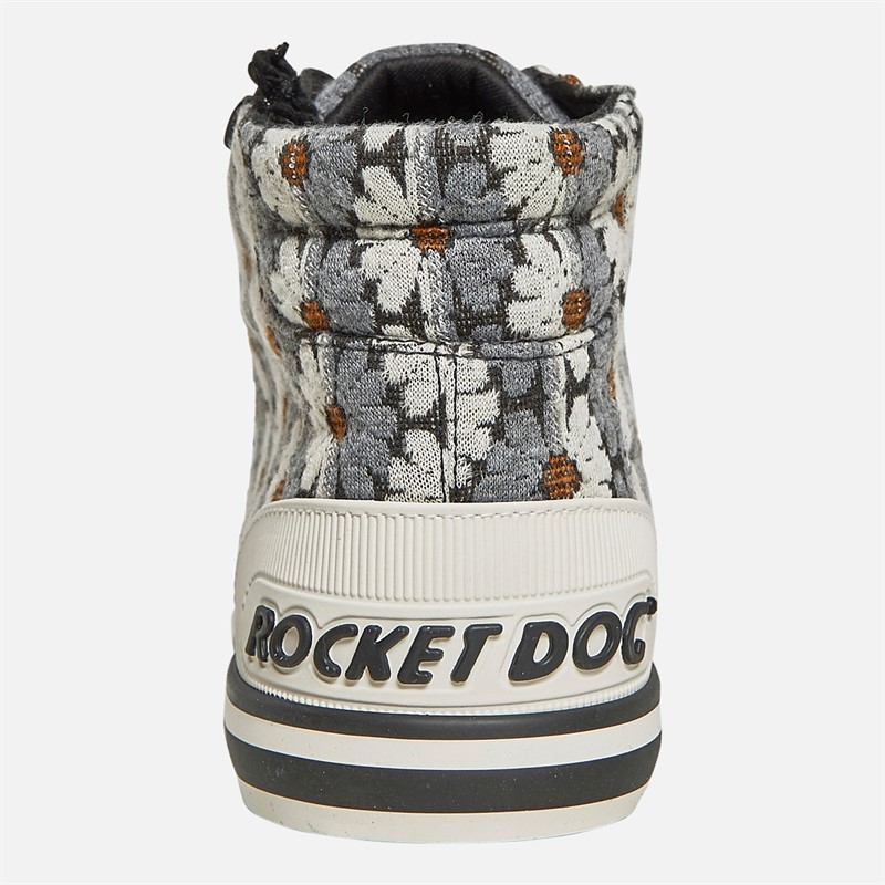 Rocket Dog Womens Womes Jazzin Hi Canvas Pumps Black Multi