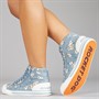 Rocket Dog Womens Womes Jazzin Hi Canvas Pumps Dark Blue