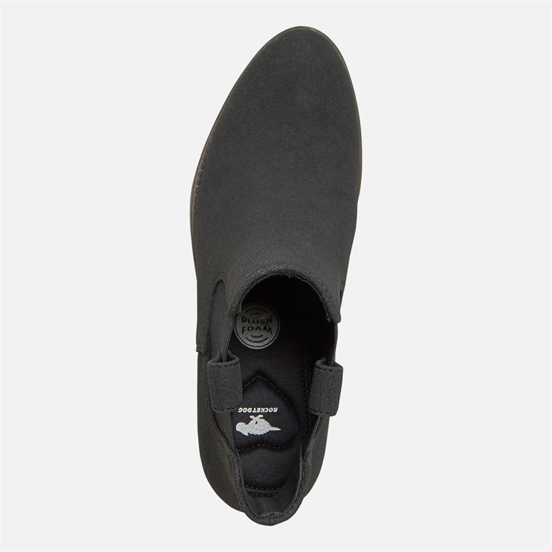 Rocket Dog Womens Richie Heeled Chelsea Boots Black