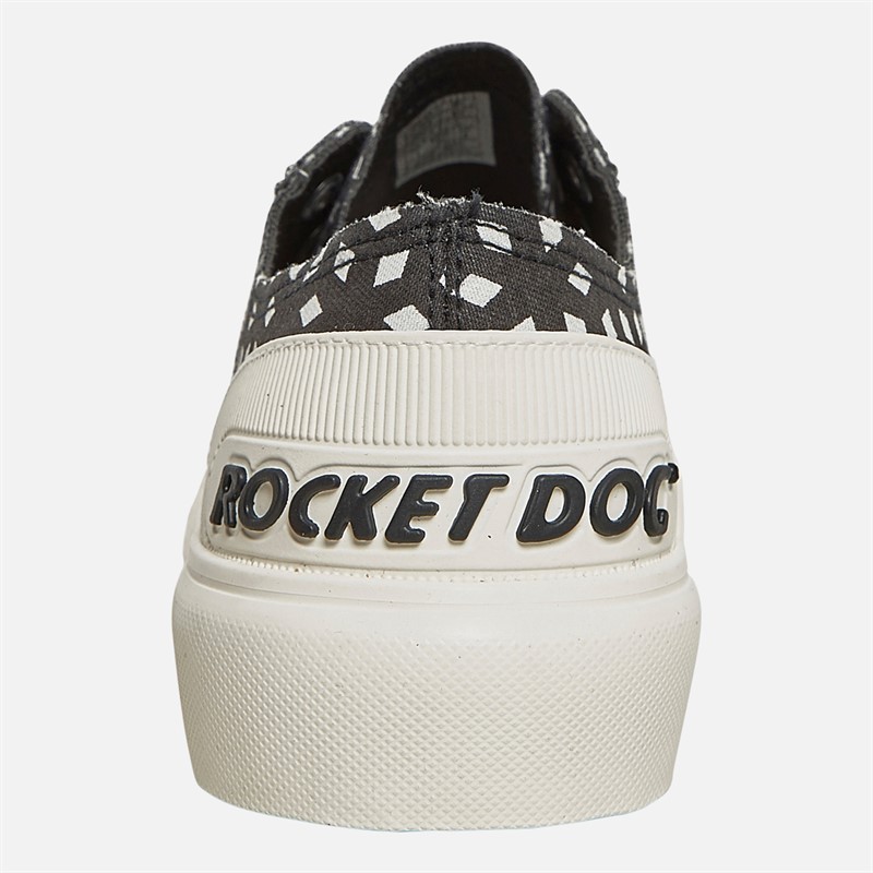 Rocket Dog Womens Jazzin Plus Canvas Pumps Black