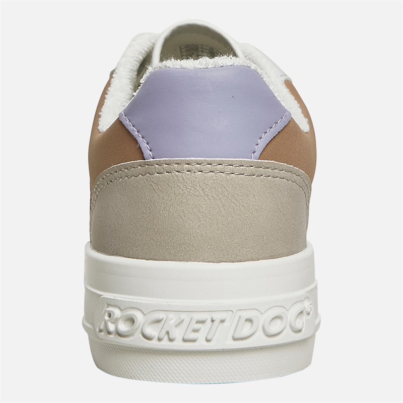 Rocket Dog Womens Cecila Trainers White Combo