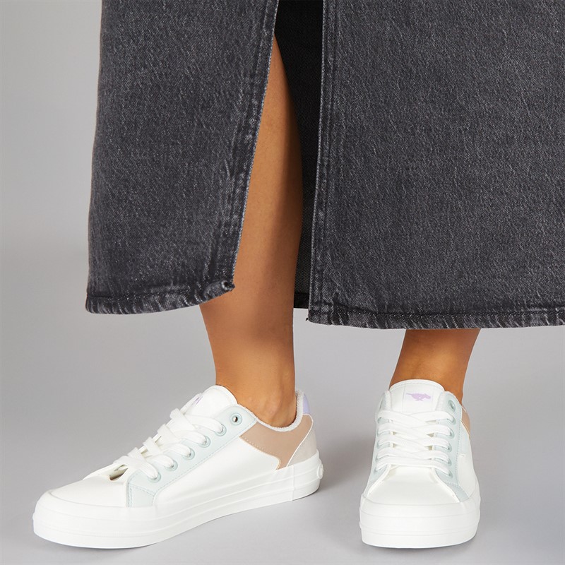 Rocket Dog Womens Cecila Trainers White Combo