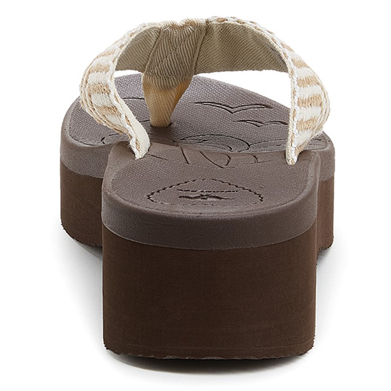 Rocket Dog Womens Tizzy Cordel Flip Flops Natural