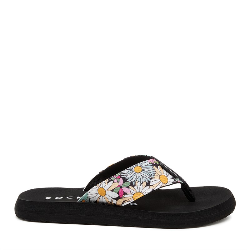 Rocket Dog Womens Adios Berlin Flip Flops Black