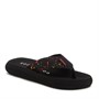 Rocket Dog Womens Spotlight Splash Flip Flops Black Multi