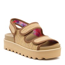 Rocket Dog Womens Balmy Park Ankle Strap Sandals Natural