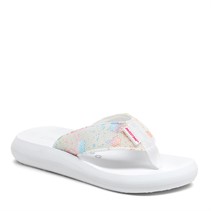Rocket Dog Womens Spotlight Barker Flip Flops White Multi