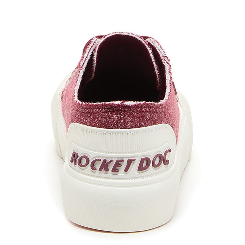 Rocket Dog Womens Jazzin Plus Canvas Pumps Burgundy