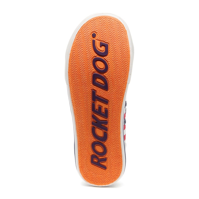 Rocket Dog Womens Jazzin Canvas Pumps Red/Navy