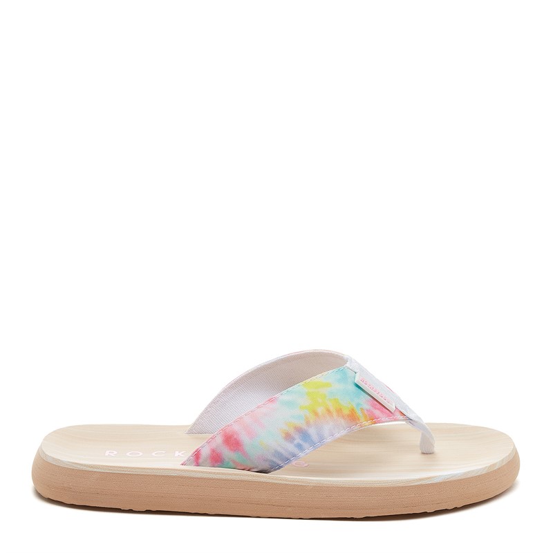 Rocket Dog Womens Adios Tucker Flip Flops Pastel Multi