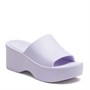 Rocket Dog Womens Petal Blown EVA Platform Sliders Lavender