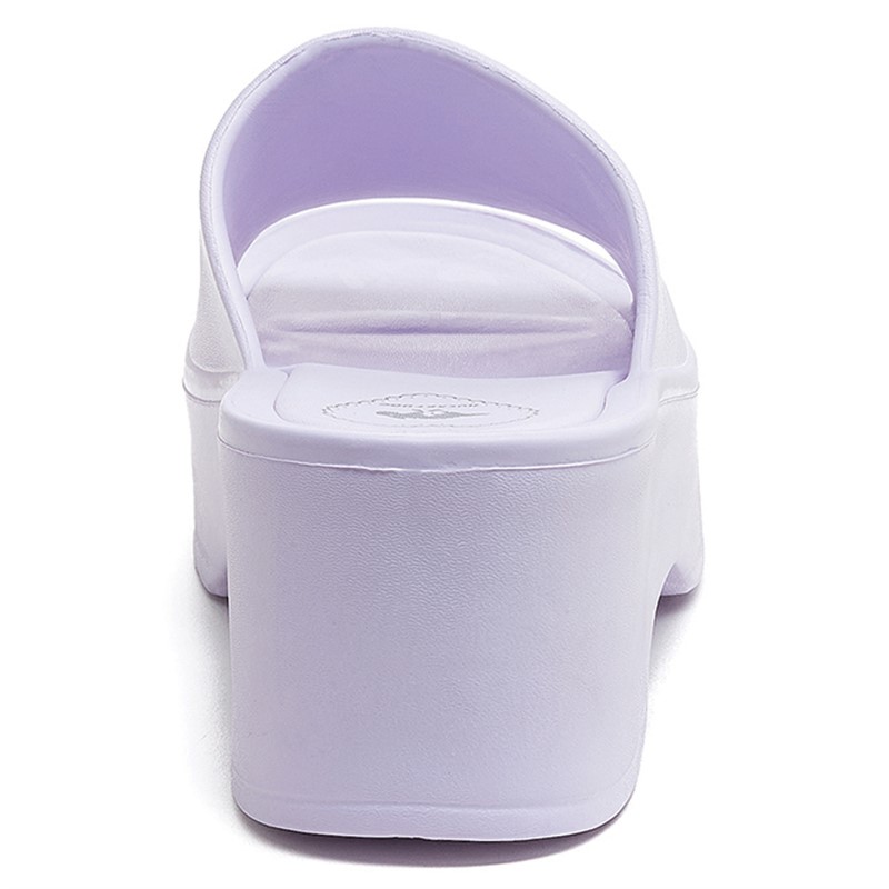 Rocket Dog Womens Petal Blown EVA Platform Sliders Lavender