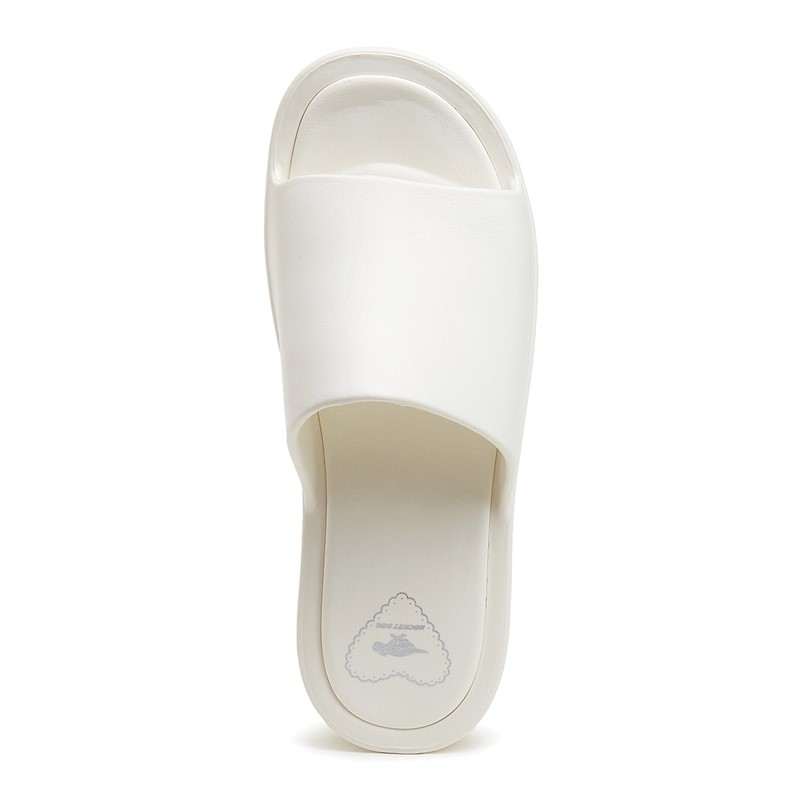 Rocket Dog Womens Petal Blown EVA Platform Sliders Off White