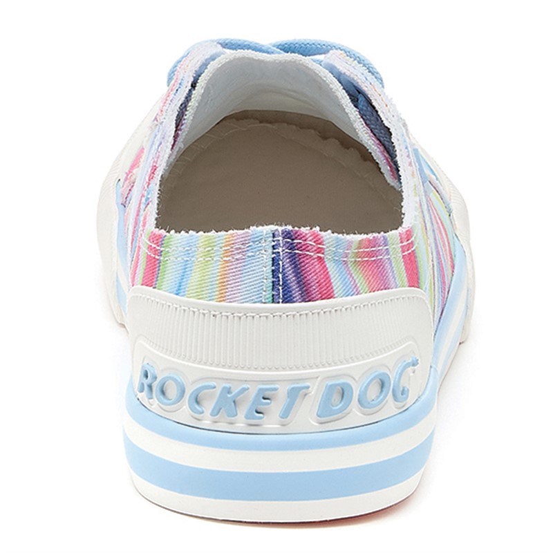 Rocket Dog Womens Jazzin Canvas Pumps Rainbow Multi