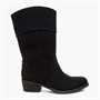 Rocket Dog Womens Rowdy Pella Mid Calf Boots Black