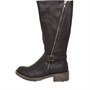 Rocket Dog Damen Tanker Graham Stiefel Schwarz