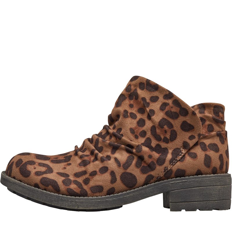 rocket dog leopard print shoes
