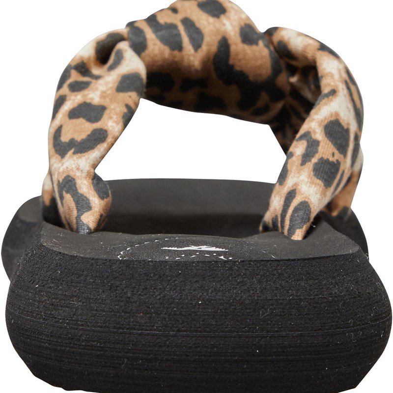 Rocket Dog Dame Slade Veeno Leopard Sandaler Leopardtryk