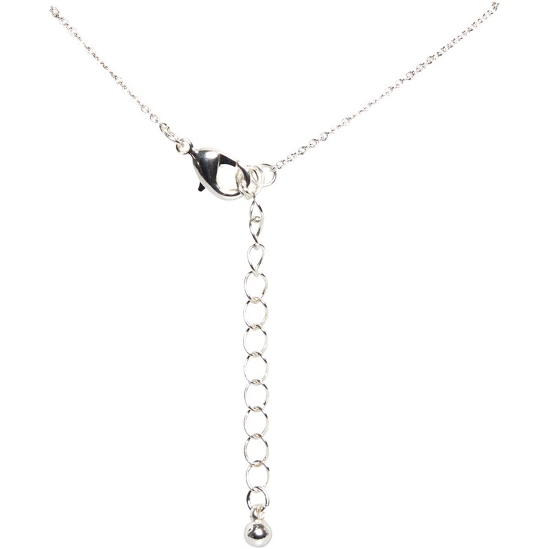 Eternity Cubic Zirconia Womens Pendant Silver