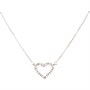 Eternity Swarovski Dames Pendant And Earring Set With Swarovski Elements Sieraden Zilver