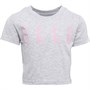 Elle Infant Cropped T-Shirt Pearl Grey Marl