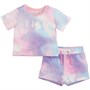 Elle Girls Cloud T-Shirt And Shorts Set Crystal Blue