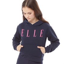 Elle Girls Sport Hoodie Navy Blazer