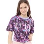 Elle Junior T-Shirts Butterfly Boxy Fille Multicolore