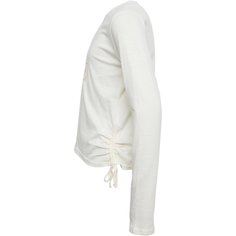 Elle Girls Abstract Tie Side T-Shirt Vanilla Ice