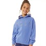 Elle Girls Oversized Hoodie Baja Blue