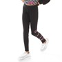 Elle Girls Side Print Leggings Black