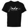 JDR-CTR Girls Valentine Boxy T-Shirt Black