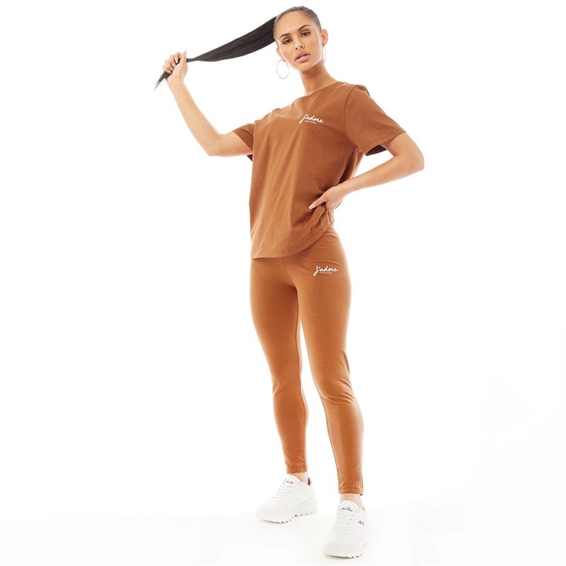 JDR-CTR Dames Legging Bruin