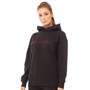 JDR-CTR Womens Signature Oversized Hoodie Black