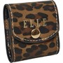 Elle Womens Natalie Airpod Case Choc/Leopard