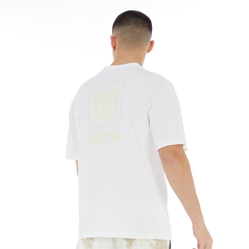 MEYBA Mens UV Print T-Shirt White
