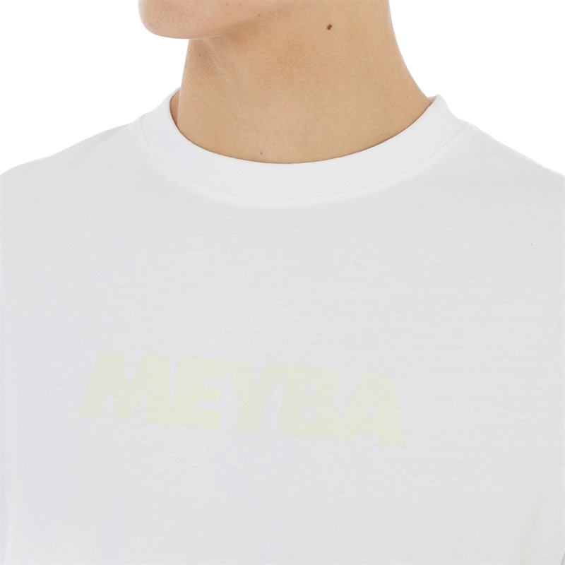 MEYBA Mens UV Print T-Shirt White