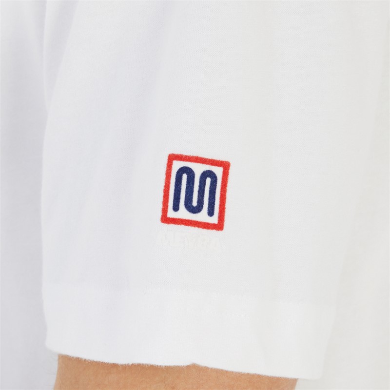 MEYBA Mens UV Print T-Shirt White