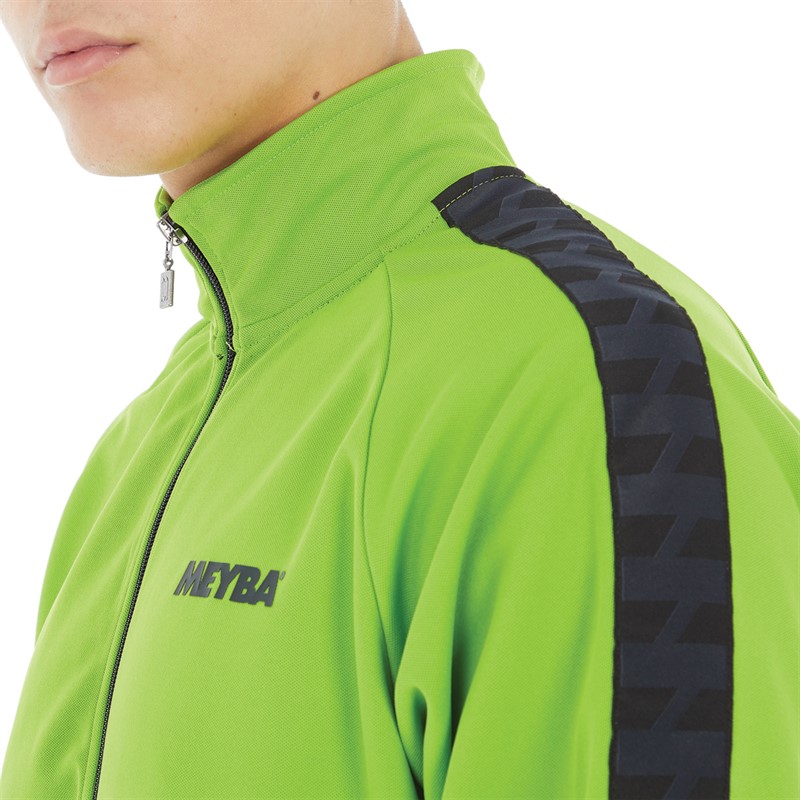 MEYBA Mens Terrace Track Jacket Dark Citron/Black