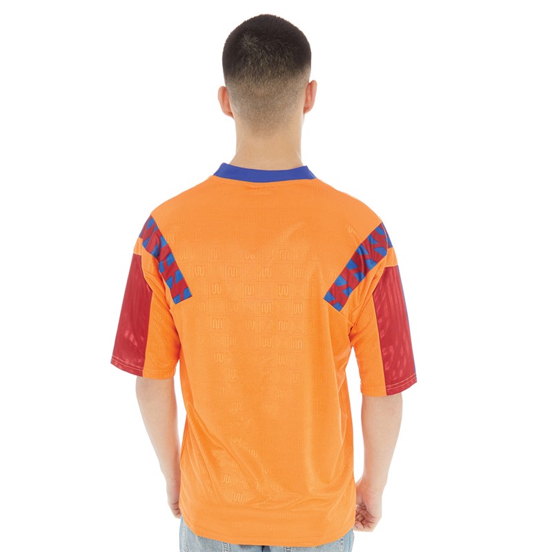 MEYBA Mens 92 Retro Away Shirt Orange