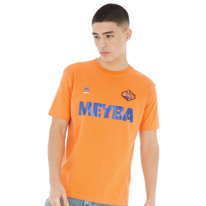 MEYBA Mens 92 Anniversary Training T-Shirt Orange
