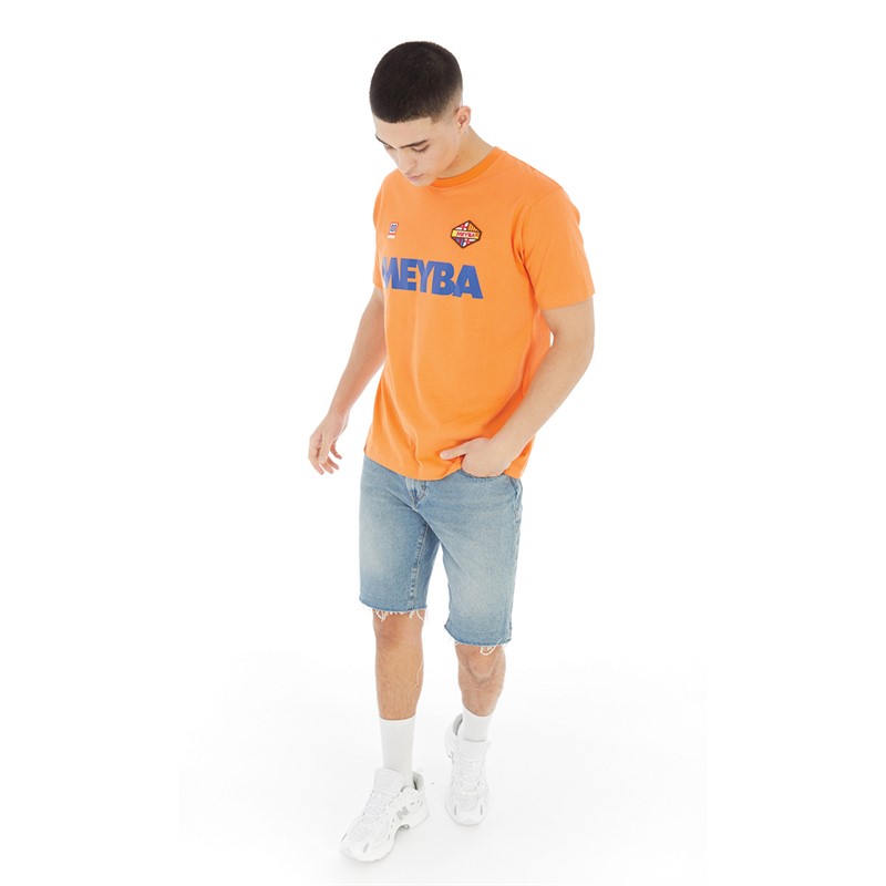 MEYBA Mens 92 Anniversary Training T-Shirt Orange