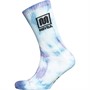 MEYBA Mens Tie Dye Training Socks Navy/Purple