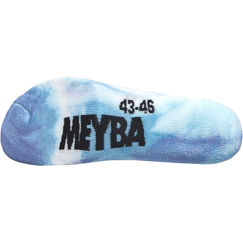 MEYBA Mens Tie Dye Training Socks Navy/Purple